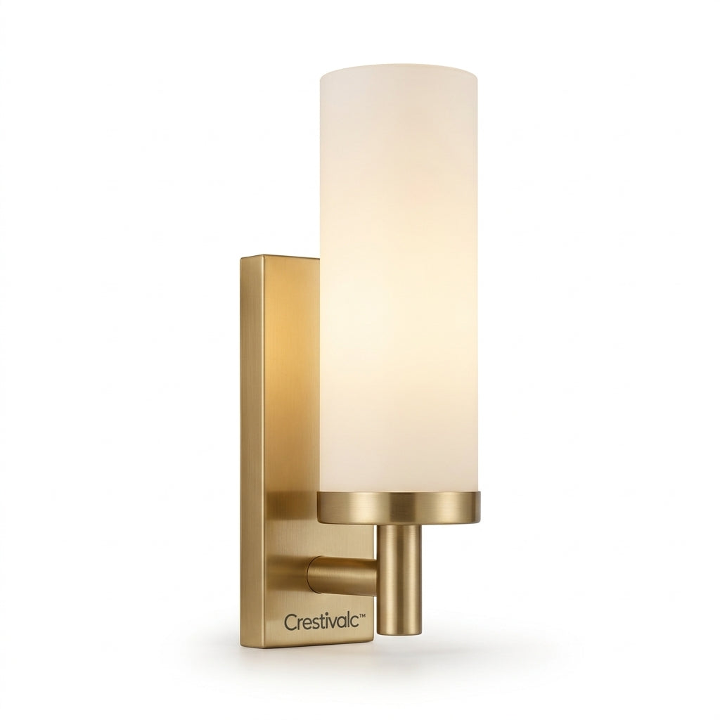 Crestivalc™ Motion Sensor Wall Sconce | Cordless Soft Warm LED Wall Lamp