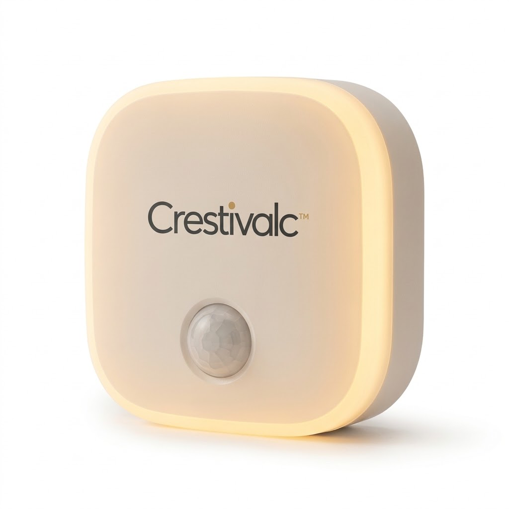 Crestivalc™ Motion Sensor Night Light | Cordless Soft Warm LED Wall Light