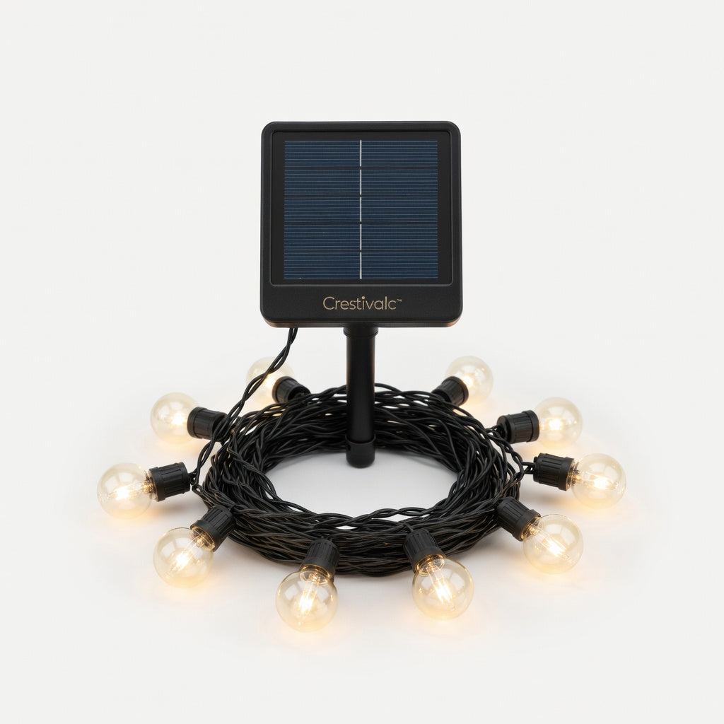 Crestivalc™ Solar String Light Panel | Weather-Ready Outdoor Solar Power Module for Garden & Patio Lighting